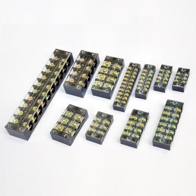 China Universal PC Connector 25A 5pin TB-1505 Fast Connection Lug Five Holes Wire Terminal Block for sale