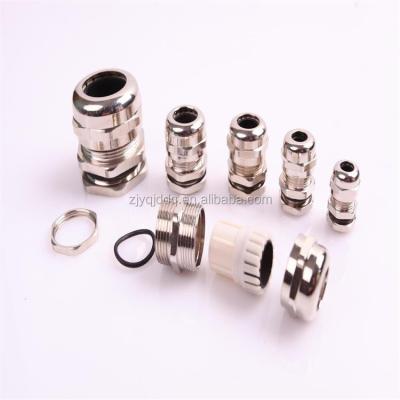 China Stainless Steel Copper Gland Cable Metal PAGE Brass Cable Gland for sale