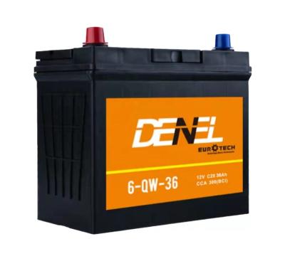 China Dense Car Accessories 12v 45AH High Power Battery Batteries Accumulator Auto Car Battery for sale