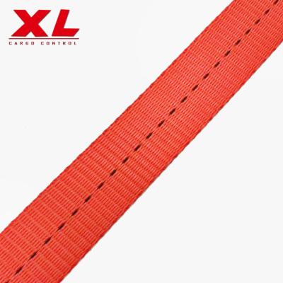 China Machine Packing Heavy Duty Webbing Strap 1 Inch 2.5cm Polyester Webbing Tie Downs 800kgs Colorful Colored Webbing for sale