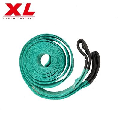 China Heavy Duty 7ton Emergency Recovery Towing Winch Strap 50mm Towing 10metres Strap for sale