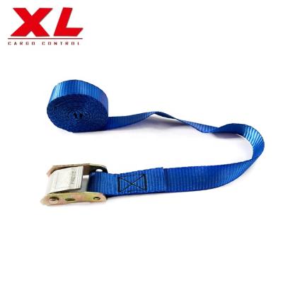 China Polyester 1 Inch 25mm Cargo Control Metal Capacity 550kg Cam Buckle Tie Down For Webbing Lashing Straps for sale