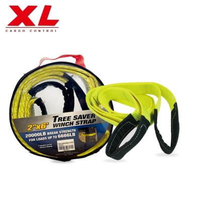 China 100% Heavy Duty High Tenacity Polyester Yarn Occupation Safety Polyester Lifting Webbing Flat Sling for sale