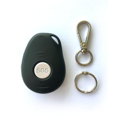 China SOS Alarm Built-in Motion Sensor Long Battery Life Mini Sized 4G Lte GPS Tracker Keychain With SOS Backup Button for sale