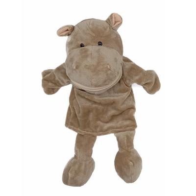 China Hot Sale Eco-friendly Jungle Plush Stuffed Animal Hand Puppet for sale