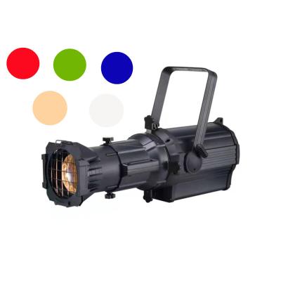 China Decorative Stage Theater 200W RGBW 4 in 1 DMX Dimming Led Spot Light Profile Spotlight for sale