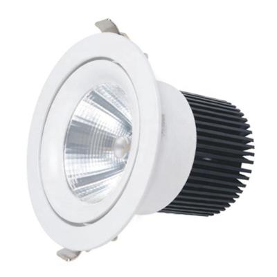 China Shenzhen Dali CITIZEN Residential COB LED Free Recessed Downlight 60W 80W 100W IP44 Dimmable Down Led Light for sale