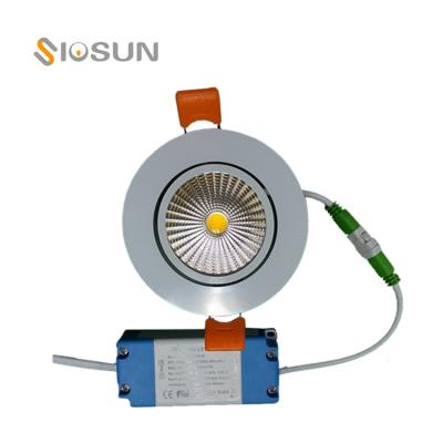 China Citizen 4000k residential cob 7w spot led recessed downlight for sale