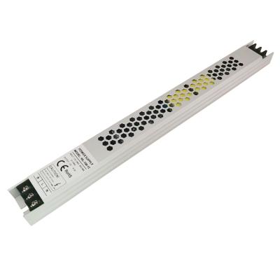 China slim width 19mm height 30mm height 100W full range voltage 30mm thin width 19mm height input LED EMC transformer 12V 24VDC LED strip power supply passed for sale