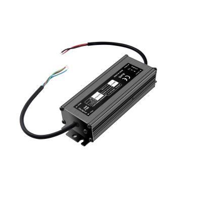 China Ultra Slim Slim Size 24V 60W IP67 Waterproof LED Driver Switching Power Supply for sale