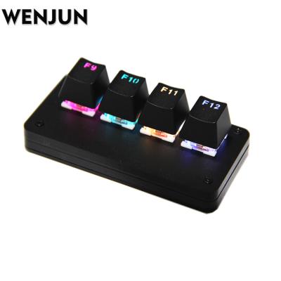 China Hotswap RGB Wireless Key Support Media 4 Function USB Macro Type C Outemu Mechanical Keyboard For Play Photoshop Setting By Software for sale