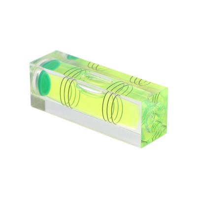 China High Machined Vial Series Inner Printing Rings Spirit Level Professional Square Spirit Measuring Spirit Level for sale