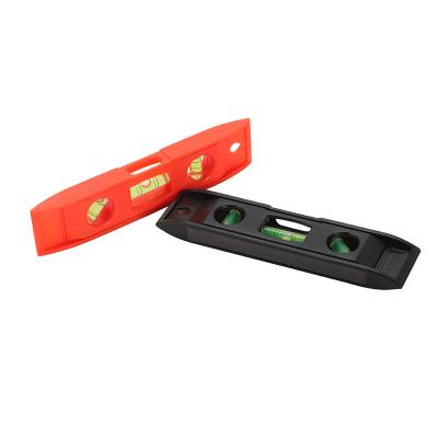 China Spirit Level 180 Mini Bubble Level Acrylic Mini High Accuracy Plastic Low Spirit Level for sale