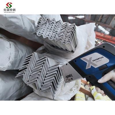 China Structural supports stainless steel uneven angle ASTM A276 and finish No.1, 6 meters of A484 AISI 304 exported to 50 countries for sale