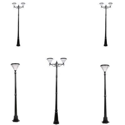 China Residential Easy Installation Solar Panel Or AC Charge Outside Landscape Lighting Garden Park Solar Garden Light for sale