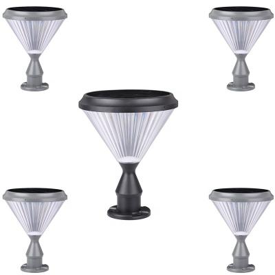 China Residential Energy Saving Led Bollard Lights Solar Power Outdoor Garden for sale