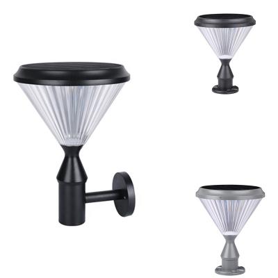 China IP65 LED Residential Outdoor Waterproof Solar Lighting Wall Lamp Stairs Solar Barrier Garden Decoration Light for sale