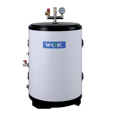 China Outdoor pressure 100L stainless steel buffer water tank without coil pipe for heat pump for home heating and cooling for sale