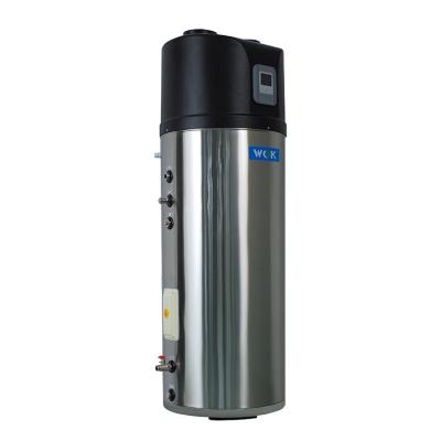 China Outdoor Stainless Steel All In One Source Air Pump Heat Air Water Heaters For Bathing for sale