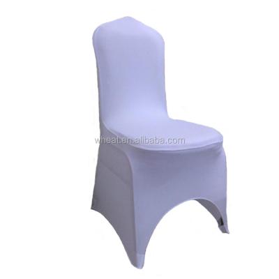 China Simple China Factory Truly Describe Banquet Spandex Chair Cover/Wedding Hotel Lycra Chair Cover for sale