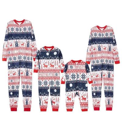 China Christmas QUICK DRY Matching PJ's Pajamas Sets Family Sleepwear Printed Loungewear For Girls Boys Men Women M3279 for sale