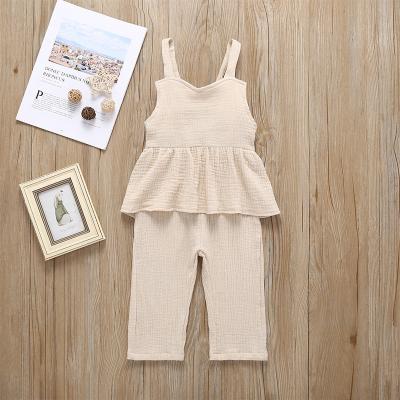 China Overall 100% Cotton 0-5years Babies For Kids Children Jumpsuit Canvas Rompers M90604 for sale