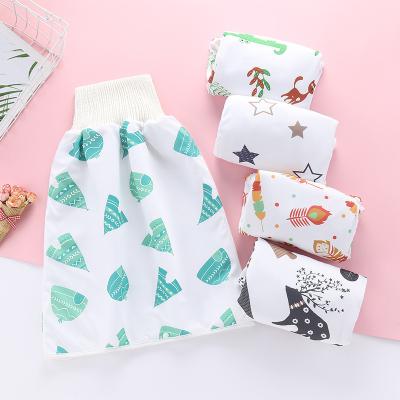 China Comfortable children's anti-pilling waterproof diaper skirt shorts baby potty training pants anti nighttime incontinence M2181 for sale