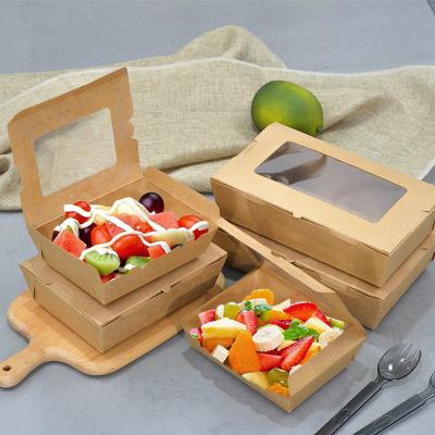 China Recyclable Biodegradable Packaging Boxes Factory Manufacturer Packaging Paper Lunch Boxes With Lids for sale