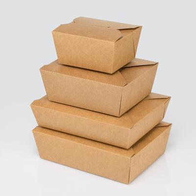 China Customized Recyclable Sizes Fast Food Paper Boxes Eco Friendly Snacks Wrapping Paper for sale