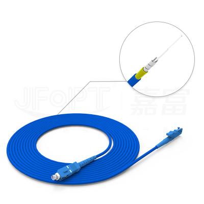 China Good Performance Simplex Armored Jumper SM FC APC UPC SC Fiber Optic Cable 3mm LC Armored Fiber Optic Patch Cord SM JFOPC-LC/SC/ST/FC-E2000 mm SX 30 Jumper SM MM Simplex Armored Patch Cord (has) for sale