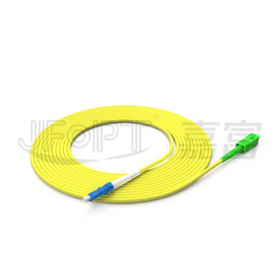 China PVC/LSZH/Customized SC/APC LC/APC Patch Cord 3.0mm Singlemode Multimode 3M Customized LC-SC Fiber Optic Patch Cord Simplex for sale