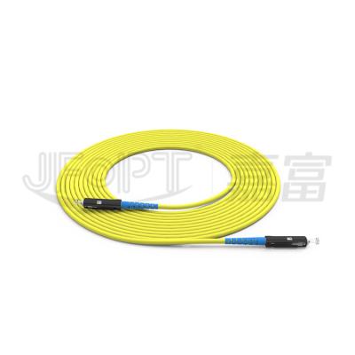 China LSZH Shenzhen MU single mode G652D/G657A1/A2/B3/G655 single mode cable sx core fiber optic patch cord for sale