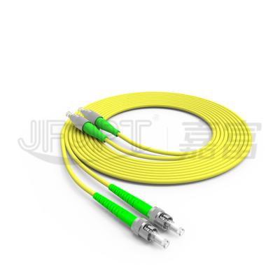 China Telecommunication JFOPT Fiber Optic Patch Tie APC/UPC Fiber Optic Patch Tie FC-ST Patch Cord Factory SM/MM 3.0mm FC- Duplex Yellow ST for sale