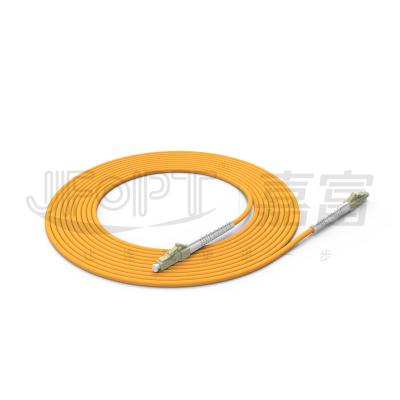 China FTTx 3.0mm LSZH Jumper OS2 OM1 OM2 OM3 OM4 LC Fiber Optic High Quality Simplex Reversible Arbitrary Bending Patch Cord for sale