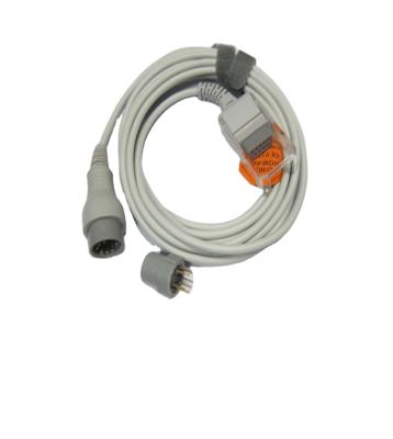 China Metal Connector and Cable CE&ISO13485 Compatible Medical SpO2 Extension Cable NCC Approval for sale