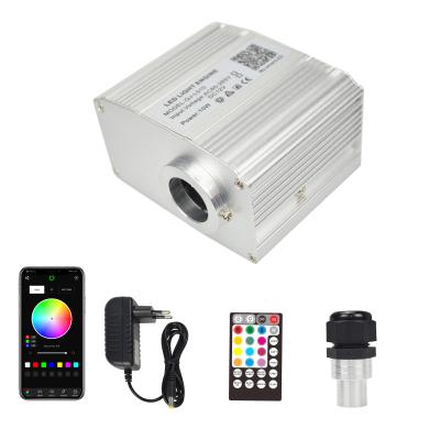 China Music Control 10W RGBW APP/RF Remote Control Twinkle LED Fiber Optic Ceiling Light Kit for sale