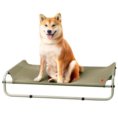 China Stocked Gift Hot Selling Outdoor High Dog Bed 35 Inch High Pet Bed for sale