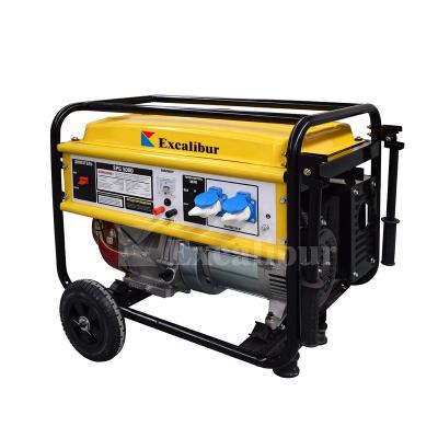 China Good Quality Honda 5KVA Single Phase Gasoline Portable Generator 25L for sale