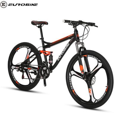 China Street Eurobike S7 Mountain Bike 27.5 Inch Magnesium Wheels Dual Suspension Mountain Bicycle 21 Speed ​​MTB Shi Mano for sale