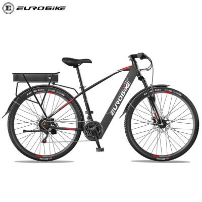 China Eurobike X3 Electric Bicycle Trekking Steel Bike 700C 29