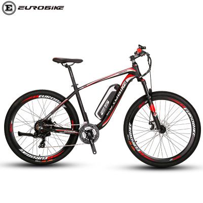 China Eurobike E7 27.5 Mountain Bike Ebike 36V 250W Demountable Battery E-Bike Electric Scooter Multi-Function Aluminum Electric Bike Wholesale for sale