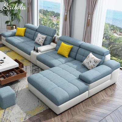 China Comfortable Minimalist Sofa Sofa Leisure Sofa Sectionals (Other) Of Living Room Adjustable High End Cheap Sofas for sale