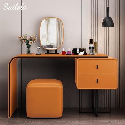 China Adjustable High Quality Modern Bedroom Dresser Furniture Mirror Dresser (Other) Premium Dresser With Mirror for sale