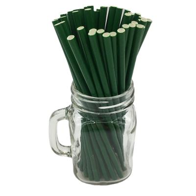 China Food Grade Eco - Friendly Disposable Pure Color Paper Straw With Certificates for sale