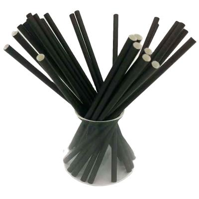 China Individually Stored Food Grade Wulian Biodegradable Wrapped Paper Straws 8mm*200mm for sale