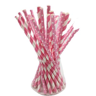 China Hot Selling Colorful Kids And Recycled Biodegradable Paper Straws for sale