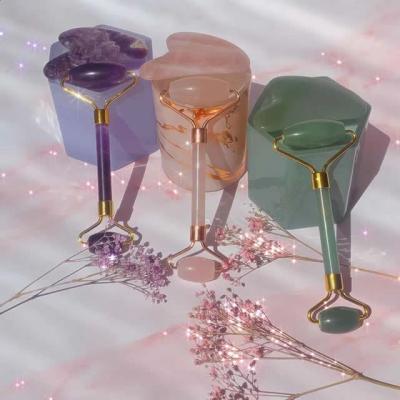 China China hot sale mounted crystal quartz face roller massgae stone for sale