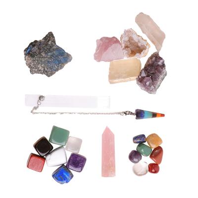 China China Chakra Natural Healing Stone Stones Semi-precious Stone Crafts Gemstones Decorative China for sale