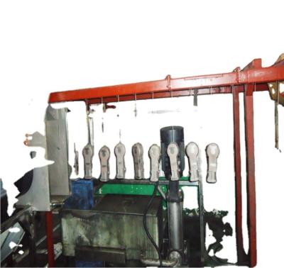 China Metal/Plastic/Ceramic Pieces Cleaning Automatic Suspension Chain Monorail Ultrasonic Cleaning Hanging Transmission Line for Metal Plates Degreasing for sale