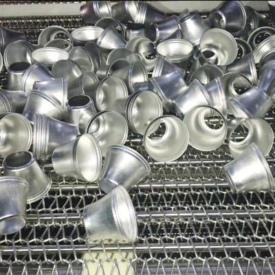 China Factory Conveyor Belt Industrial Cleaning Machinery For LED Stamping Line Aluminum Lamp Cups Factory Use Degreasing And Drying for sale